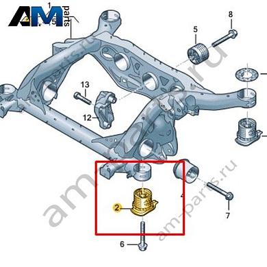 Сайлентблок Volkswagen id-Buzz 2023-2024 1N3505145JКупить сайлентблок 1N3505145J для Фольксваген id-Buzz 2023-2024- минимальная цена