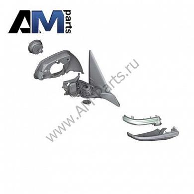 Привод зеркала правый BMW 3 серии F30 рестайлинг (черный) 51167245276