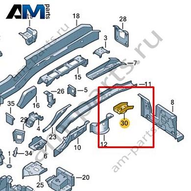Крепление подрамника Volkswagen id-Buzz 2023-2024 1N3804541Купить крепление подрамника 1N3804541 на Фольксваген id-Buzz 2023-2024 на выгодных условиях