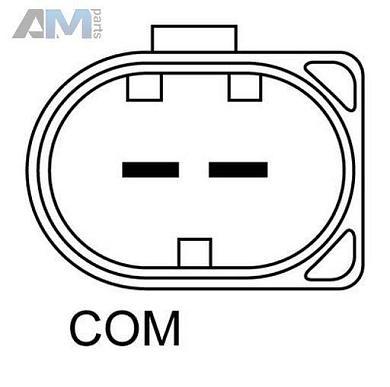 Генератор (0986083160) BOSCH для Audi Q3 (8U) 2011-2018