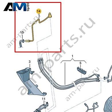 Топливопровод VAG 1K0201418MКупить топливопровод 1K0201418M для Фольксваген/Ауди/Шкода- бесплатная доставка
