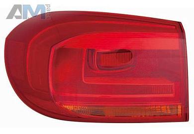 Фонарь задний левый наружный (44119D2LUE) DEPO для Volkswagen Tiguan I (2012-2016)