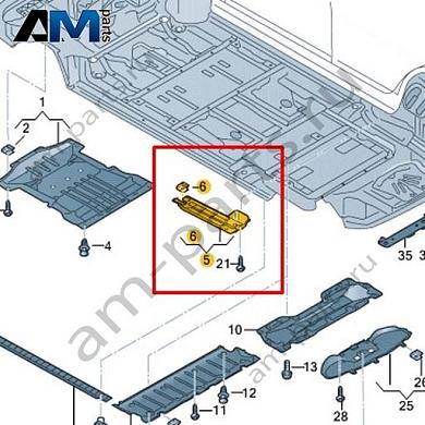 Облицовка днища Volkswagen id3 2020-2024 1EA825205Купить облицовку днища 1EA825205 Фольксваген id3 2020-2024 на выгодных условиях