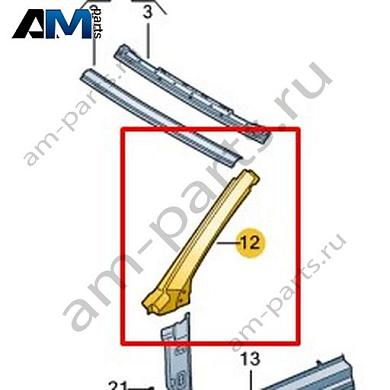 Наружная часть стойки А Volkswagen T-Roc Cabrio 2020-2024 2GC810150Купить наружную часть стойки А 2GC810150 для Фольксваген Т-рок Кабриолет 2020-2024- акция
