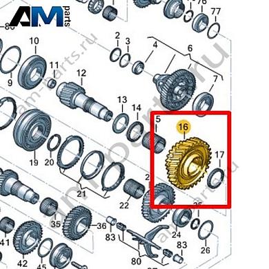 Свободно вращающаяся шестерня VAG 0A5311250AFКупить свободно вращающуюся шестерню 0A5311250AF Фольксваген/Ауди/Шкода на выгодных условиях