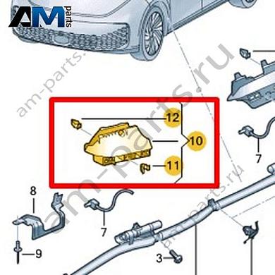 Крепежная рамка Volkswagen id-Buzz 2023-2024 1T3880216AКупить крепёжную рамку 1T3880216A для Фольксваген id-Buzz 2023-2024- выгодные цены