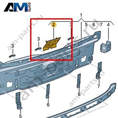 Усилитель несущей панели Volkswagen T-Roc 2018-2024 2GA813323Купить усилитель несущей панели 2GA813323 Фольксваген Т-рок 2018-2024- выгодные цены