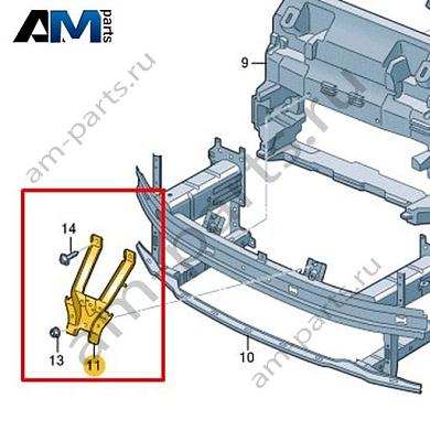 Распорка передней несущей панели Volkswagen id4/id5 2021-2024 11A805567FКупить распорку передней несущей панели 11A805567F на Фольксваген id4/id5 2021-2024- спец. Цена