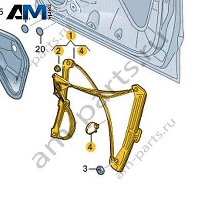 Стеклоподъемник передний левый без электродвигателя Volkswagen T-Roc 2018-2024 2GA837461FКупить стеклоподъемник передний левый без электродвигателя 2GA837461F для Фольксваген Т-рок 2018-2024- спец. Цена