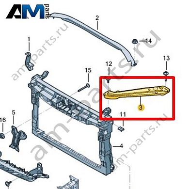 Распорка Volkswagen Jetta VII 2020-2024 17A805932AКупить распорку 17A805932A Фольксваген Джетта VII 2020-2024- выгодные цены