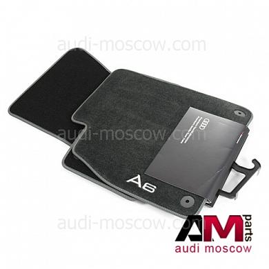 Коврики в салон текстильные на Audi A6 (Black) 4K1061270MNO