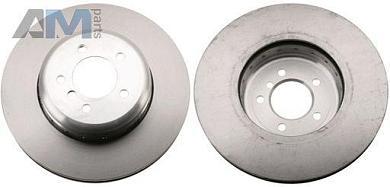 Передние тормозные диски 348X30 (DF6625S) TRW для BMW 5 Серии (E60) 540/545/550i