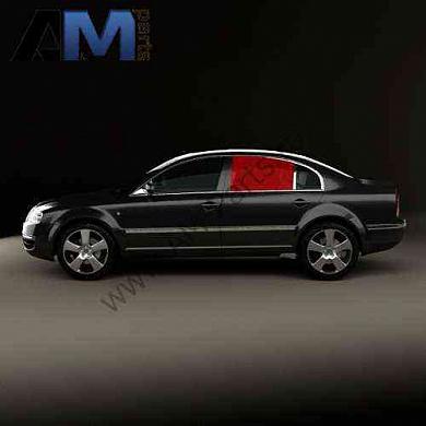 Стекло задней двери левое Superb I 3U5845205B