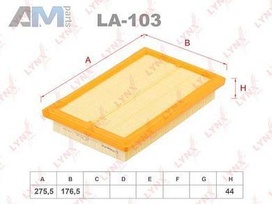 Воздушный фильтр LA103 (LYNXauto) для автомобилей MBКупить воздушный фильтр LA103 производства LYNXauto для Мерседес по специальной цене