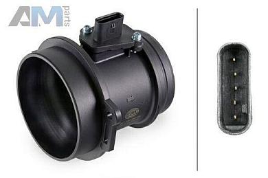Расходомер воздуха HELLA (8ET358095381) Volkswagen Touareg I (2003-2010) 3.0TDI