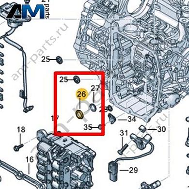 Манжетное уплотнение VAG 09S321798Купить манжетное уплотнение 09S321798 Фольксваген/Ауди/Шкода- выгодные цены