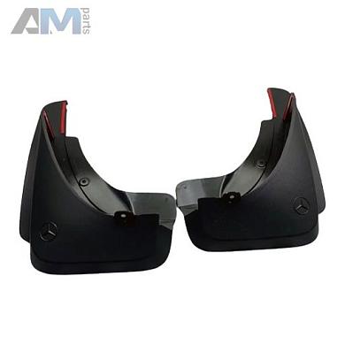 Брызговики задние. Цвет черный со структурной поверхностью. Материал пластмасса. на Mercedes GLS 2019-2025 A1678903400