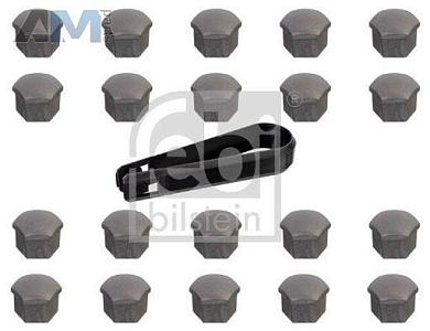 Комплект колпаков колесных болтов (175497) FEBI на Audi A1 (8X) 2011-2018