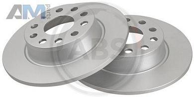 Задние тормозные диски ABS 18117 для Volkswagen Scirocco (2008-2017)