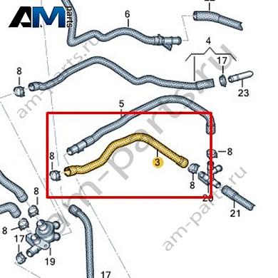 Шланг системы охлаждения Volkswagen id-Buzz 2023-2024 1N3121034AКупить шланг системы охлаждения 1N3121034A Фольксваген id-Buzz 2023-2024- гарантия наличия