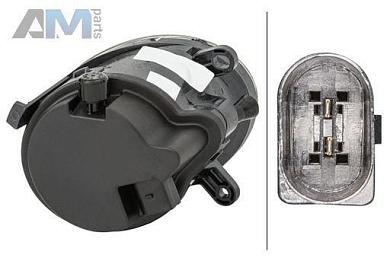 Противотуманная фара левая (1N0354013011) HELLA на Audi A6 (С6) 2004-2011