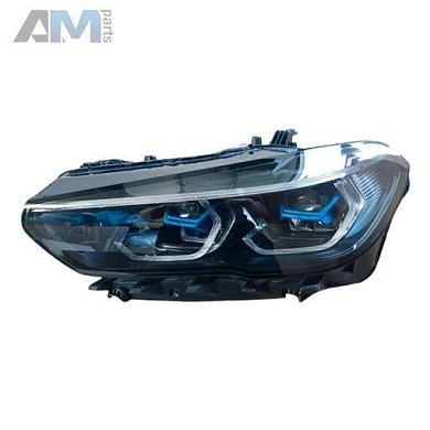 Оригинальная лазерная левая фара SHADOW LINE 63115A55AA5 на BMW X6 (G06) 2019-2025