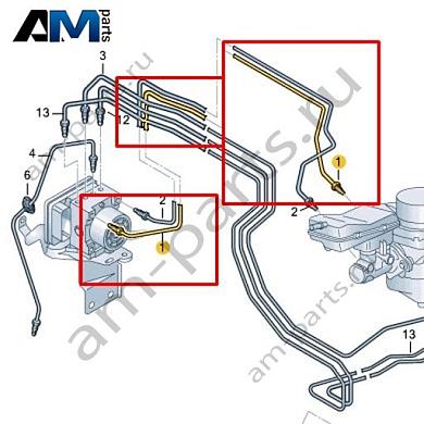 Тормозная трубка от главного тормозного цилиндра к гидросистеме Volkswagen id-Buzz 2023-2024 1N3614739CКупить тормозную трубку от главного тормозного цилиндра к гидросистеме 1N3614739C Фольксваген id-Buzz 2023-2024- спец. Цена