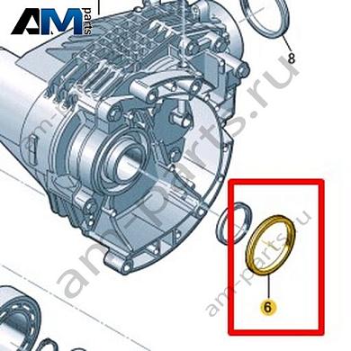 Манжетное уплотнение VAG 0AX409529Купить манжетное уплотнение 0AX409529 на Фольксваген/Ауди/Шкоду- бесплатная доставка