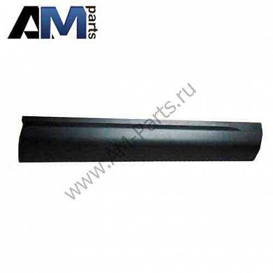 Молдинг двери передний правый Volkswagen Touareg (2011-2014) (черный) 7P6854940G9B9