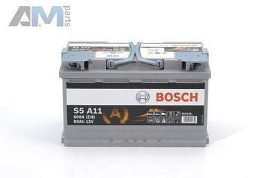 Аккумулятор 12V 80AH/800A (0092S5A110) BOSCH Audi Q8 (4M) 2019-2023