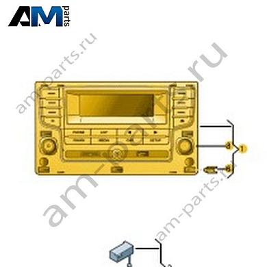 Панель управления и индикации с радио, слотом для карт SD, разъемами Bluetooth, Aux-In и USB Volkswagen Crafter 2012-2016 2E0035130Купить панель управления и индикации с радио, слотом для карт SD, разъемами Bluetooth, Aux-In и USB 2E0035130 на Фольксваген Крафтер 2012-2016- бесплатная доставка