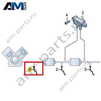 Лямбда-зонд VAG 06K906265CКупить лямбда-зонд 06K906265C для Фольксваген/Ауди/Шкода по минимальной цене