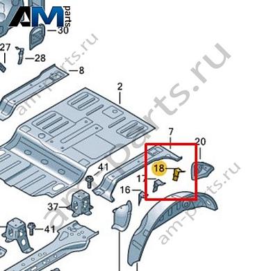 Кронштейн Volkswagen id-Buzz 2023-2024 1N3809235Купить кронштейн 1N3809235 для Фольксваген id-Buzz 2023-2024- минимальная цена