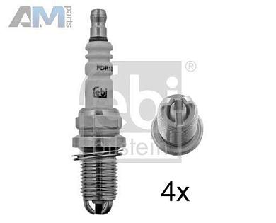 Свечи зажигания FEBI (13502) на Audi A4 (B7) 2005-2009 1.6/1.8 (102/163 л.с.)