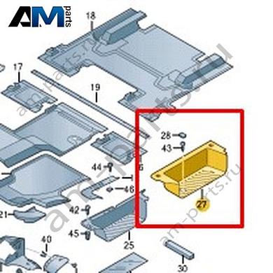 Ступенчатая вставка Volkswagen Crafter 2012-2016 2E3864815AКупить ступенчатую вставку 2E3864815A для Фольксваген Крафтер 2012-2016 на выгодных условиях