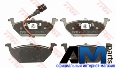 Колодки тормозные передние Шкода Фабия МК2 GDB1658 TRW