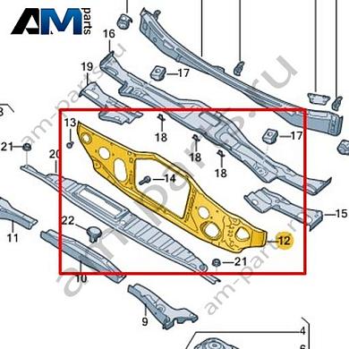 Перегородка Volkswagen id3 2020-2024 1EA803155Купить перегородку 1EA803155 для Фольксваген id3 2020-2024- акция