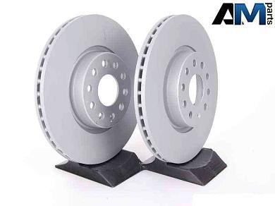 Передние тормозные диски TRW DF4464S  Skoda Karoq (2017-2025)