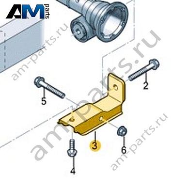 Крепежный элемент Volkswagen AMAROK 2017-2022 2H6801771Купить крепежный элемент 2H6801771 на Фольксваген Амараок 2017-2022 на выгодных условиях