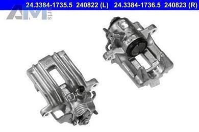Задний левый суппорт (24338417355) ATE для Audi A6 (С5) 1997-2004
