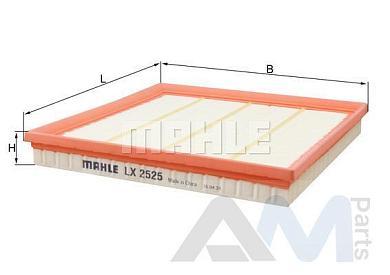 Воздушный фильтр KNECHT (LX2525)  BMW X5 (F15) 35iX