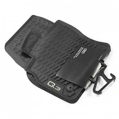 Коврики в салон резиновые передние Ауди Q3 (F3) 2019-2026 83B061501041