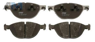 Передние тормозные колодки (GDB1728) TRW для BMW X6 (F16) 50iX 4.0