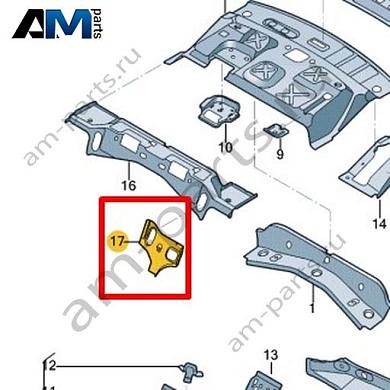 Консоль Volkswagen Jetta VII 2020-2024 17A813578Купить консоль 17A813578 для Фольксваген Джетта VII 2020-2024- минимальная цена