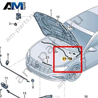 Шумоизоляция водоотводного короба Volkswagen Jetta VII 2020-2024 17A864759Купить шумоизоляцию водоотводного короба 17A864759 Фольксваген Джетта VII 2020-2024- спец. Цена