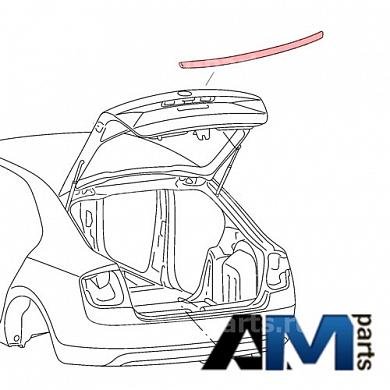 Спойлер для Skoda Octavia A7 5E5827934AGRUКупить оригинальный спойлер Skoda Octavia A7 5E5827934AGRU- Подходит для автомобилей на гарантии