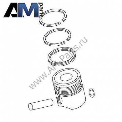 Поршень в сборе Туарег (2011-2014) 3.0TDI 2011-2016 059107065CH