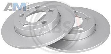 Задние тормозные диски ABS 17009 на Skoda Tour (1996-2011)