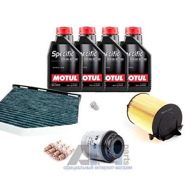 Набор для ТО-2 Volkswagen Caddy 1.2 TSI 86/105 л.с. с маслом Motul 5W30