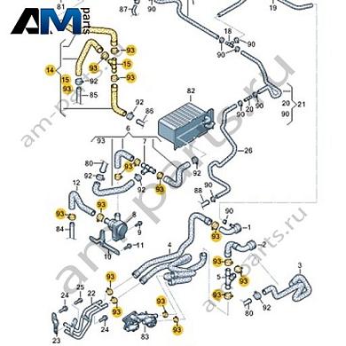 Шланг системы охлаждения VAG 1K0122109CPКупить шланг системы охлаждения 1K0122109CP на Фольксваген/Ауди/Шкоду по минимальной цене